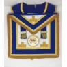 Craft Provincial/Metropolitan Full Dress Masonic Apron & Collar (Finest Quality) with Badge