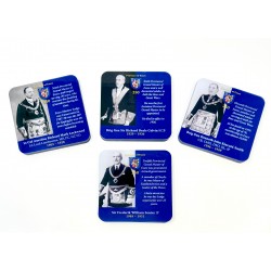 250th Anniversary Coasters Collection (Pack of 20)