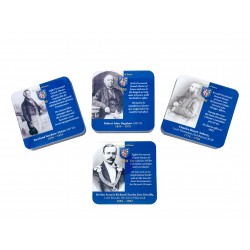 250th Anniversary Coasters Collection (Pack of 20)