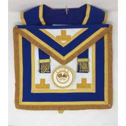 Craft Provincial/Metropolitan Full Dress Masonic Apron & Collar (Standard Quality) with Badge